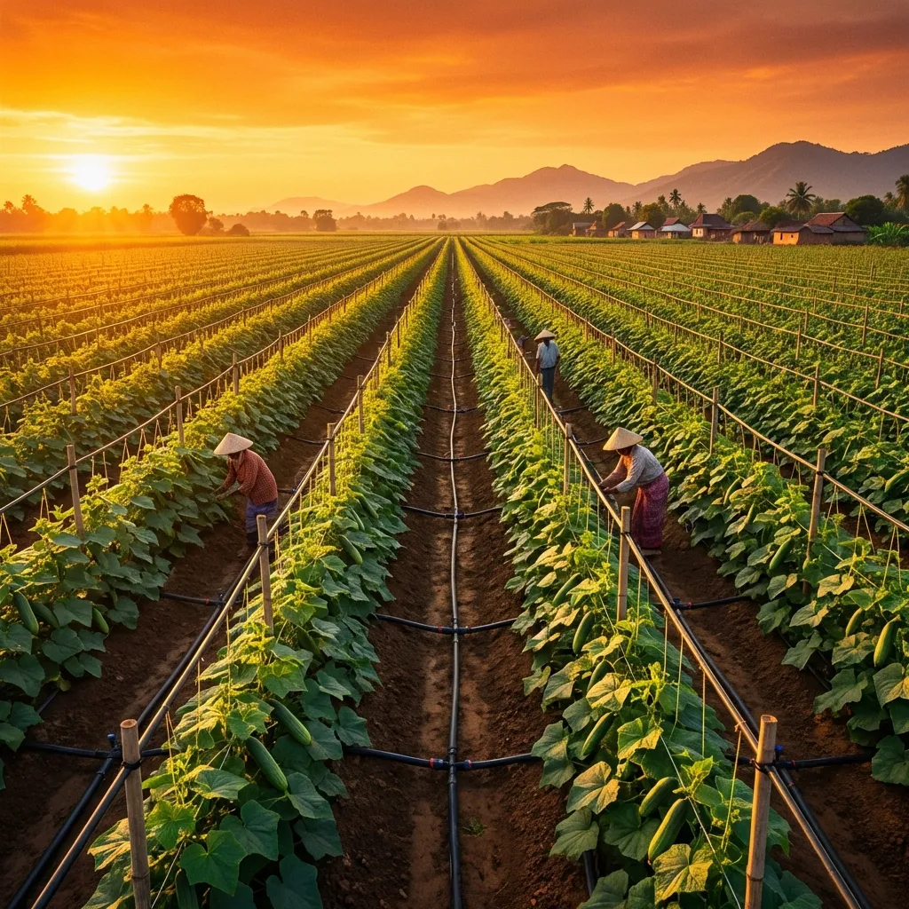 Sustainable Gherkin Farm